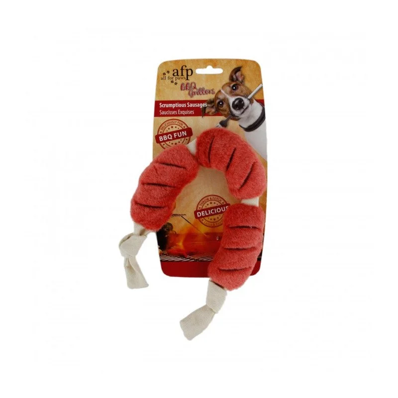 All For Paws Scrumptious Sausages Large Dog Toy