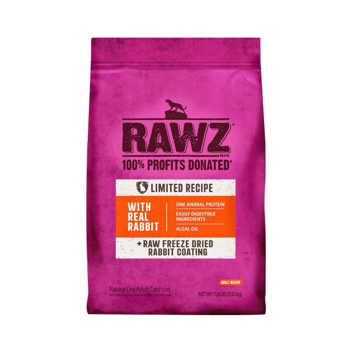 Rawz Real Rabbit Dry Food For Cats