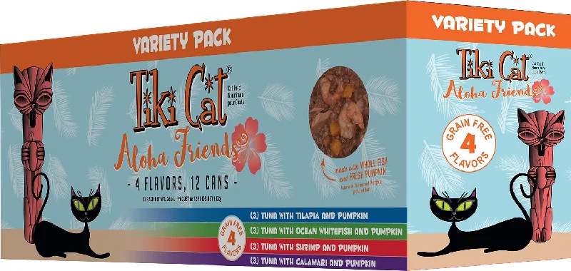 Tiki Cat Aloha Friends Cat Food (Wet) - VARIETY PACK