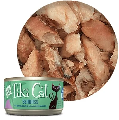 Tiki Cat Luau Cat Food (Wet) - Oahu Luau Seabass