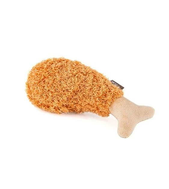 P.L.A.Y. Eco-Friendly American Classics Fried Chicken Dog Toy