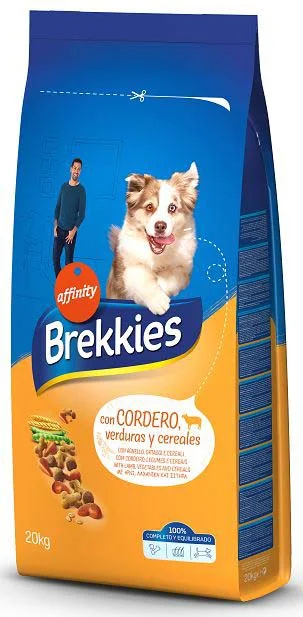 BREKKIES Miel, legume şi cereale, 20kg